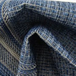 Budget ⭐ Unique Loom Blue Soft Border Outdoor 2' 0 X 6' 0 Runner Rug 👏