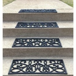 Best deal β Amerihome Rubber Scrollwork Stair Tread 4-Pack π₯