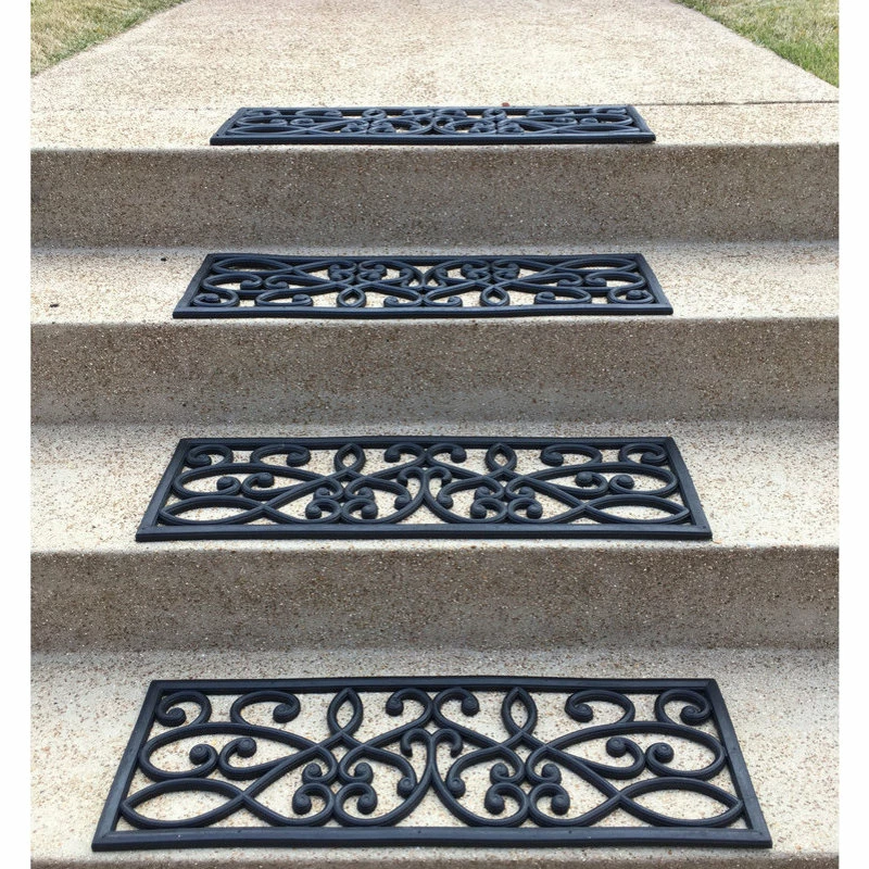 Best deal β Amerihome Rubber Scrollwork Stair Tread 4-Pack π₯