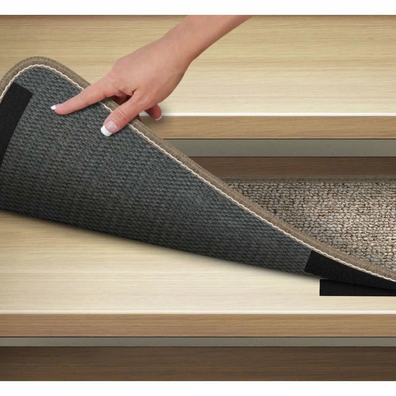 Best deal π House Home & More Set Of 15 Attachable Carpet Stair Treads Pebble Beige, 9"x36" π₯ - Image 3