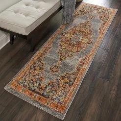 Coupon π Nourison Passionate Area Rug, Gray, 2'2"x7'6" Runner π―