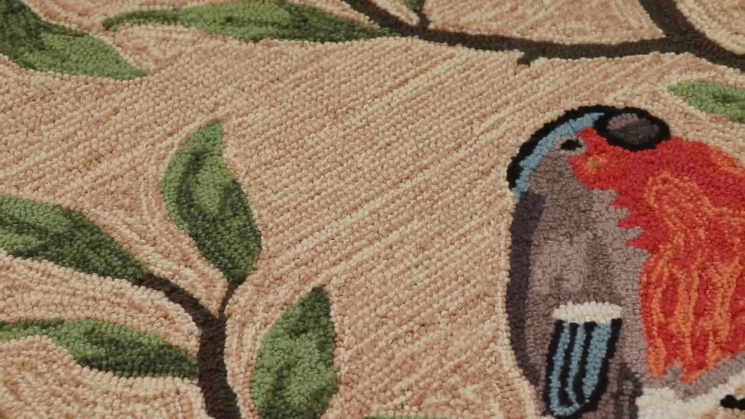 Best Sale π Liora Manne Ravella Birds On Branches Indoor/Outdoor Rug, Natural, 2'x3' β - Image 2