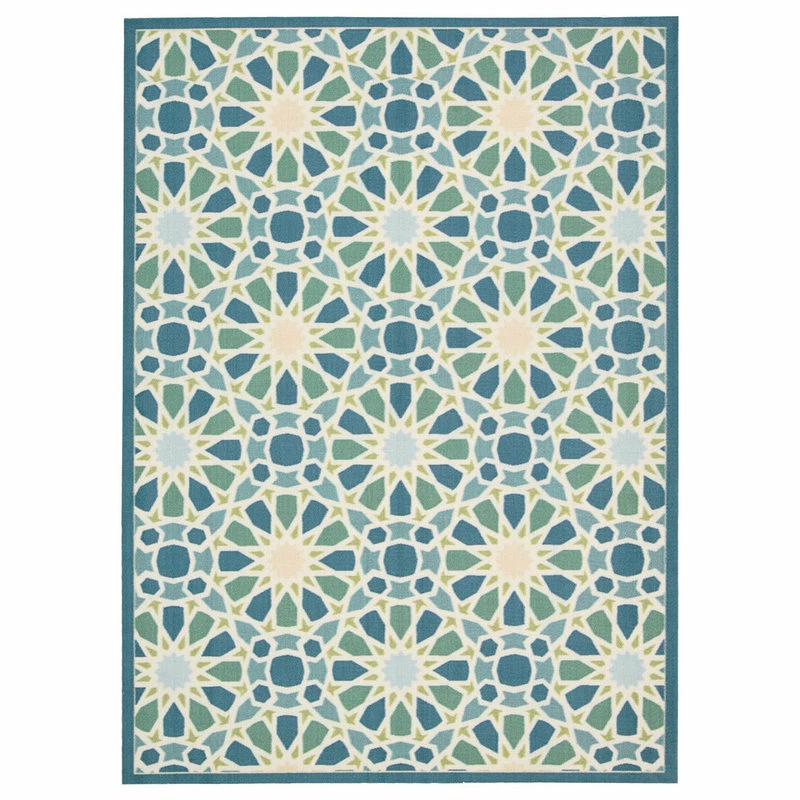 Flash Sale 𧨠Nourison Waverly Sun N Shade Transitional Area Rug, Porcelain, 8' X 11' π€© - Image 3