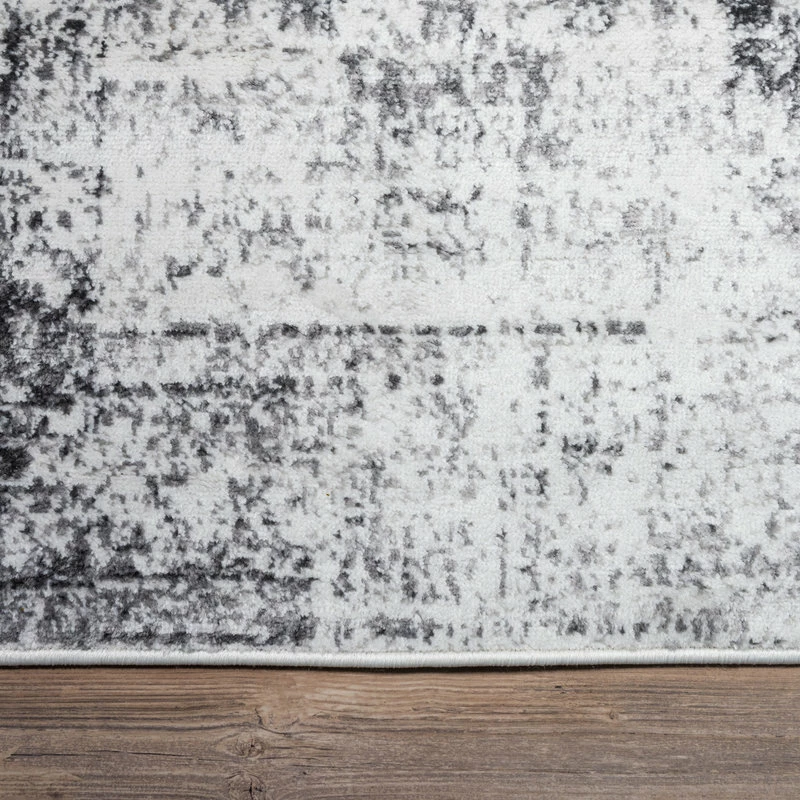 Outlet 𧨠Unique Loom Gray Casino Sofia 2'x6'7" Runner Rug π― - Image 4