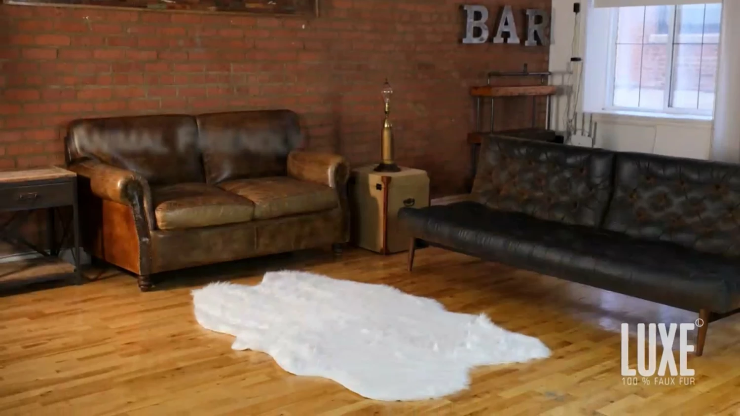 Promo βοΈ LUXE FAUX FUR Gordon Faux Sheepskin Rug, New Tan, 2'x3' π - Image 2