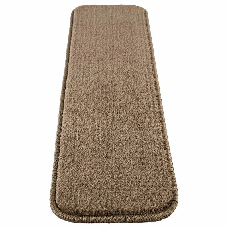 Promo π Mod-Arte, Stair Treads, Rubber Back Non-Slip, Set Of 7, Size 8.5"x26", Walnut π - Image 3