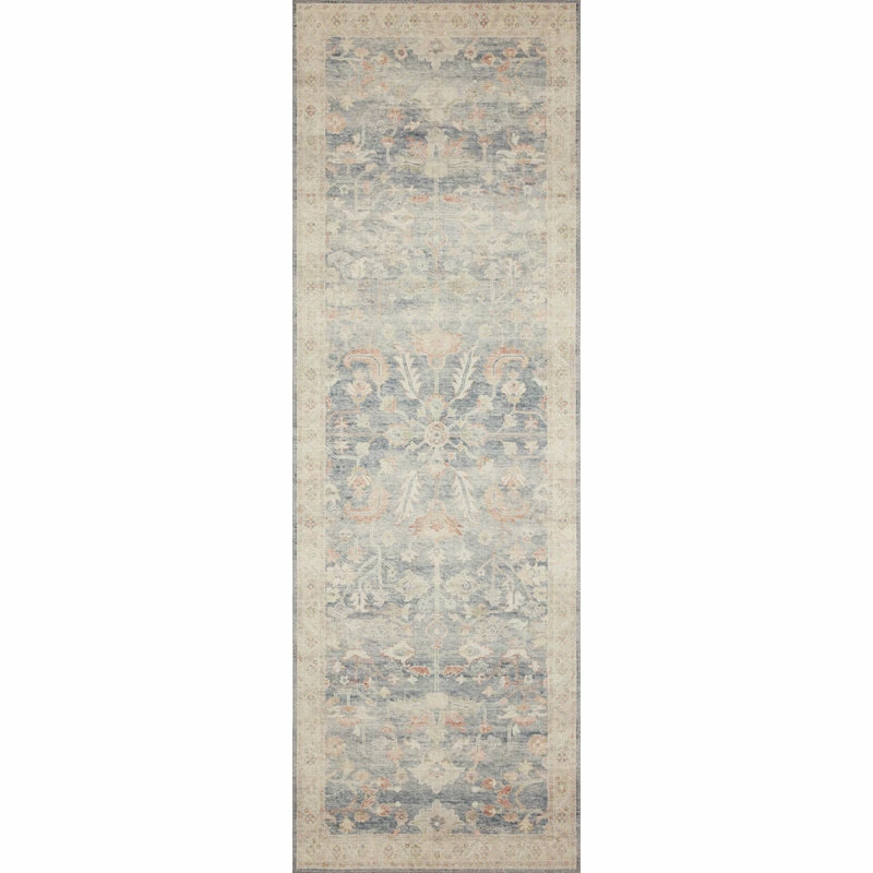 Best Sale π Loloi Rugs Loloi II Printed Hathaway Denim/Multi Area Rug, 2'6"x7'6" βοΈ - Image 3