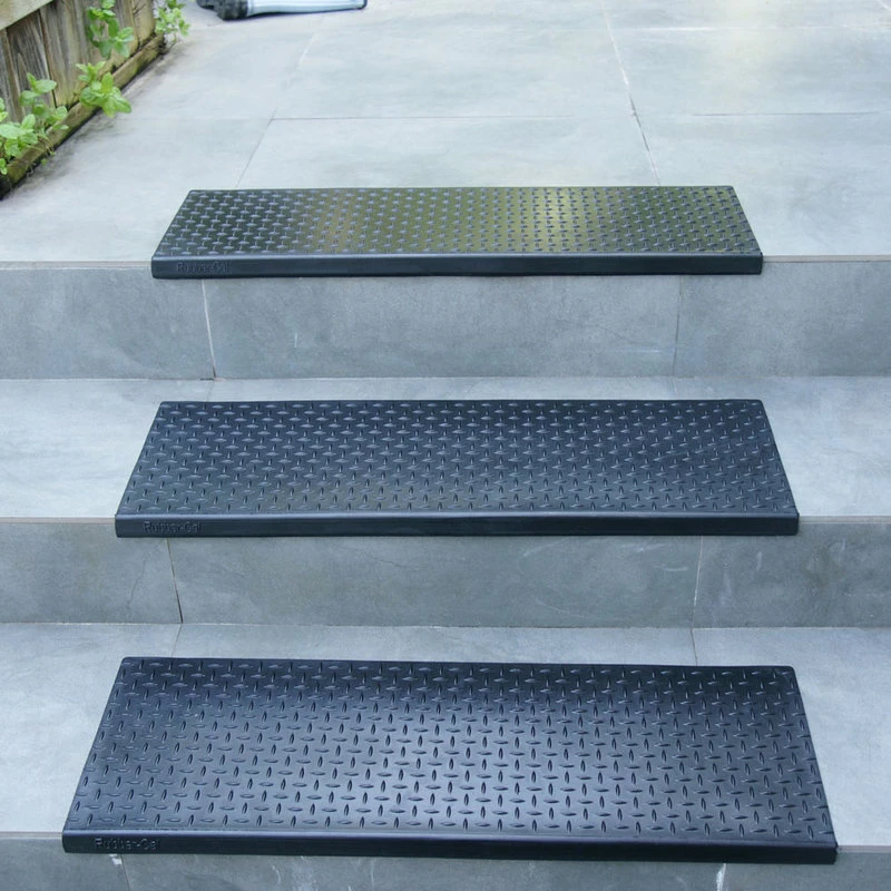 Best Sale π― Rubber-Cal Diamond-Plate Step Mats, Set Of 6 π― - Image 4