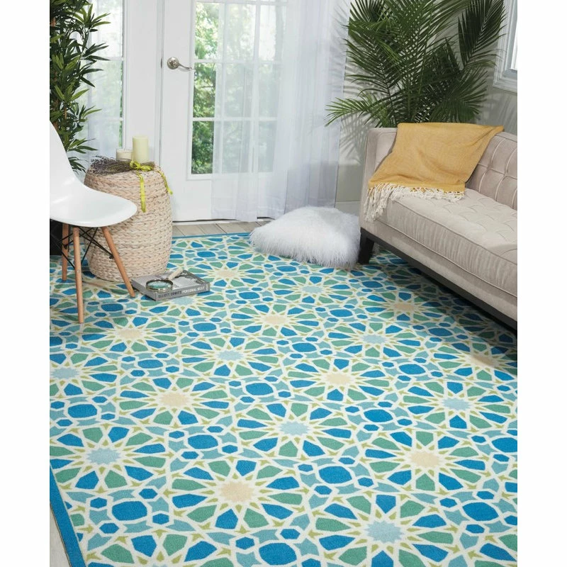 Flash Sale 𧨠Nourison Waverly Sun N Shade Transitional Area Rug, Porcelain, 8' X 11' π€©