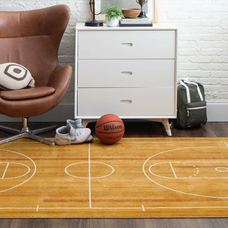 Best deal 𧨠Mohawk Home π Basketball Court Brown, 3' 4"x5' Area Rug π