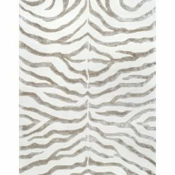 Best Pirce 🎉 NuLOOM Hand Tufted Plush Zebra Rug, 2'6"x10' 😉