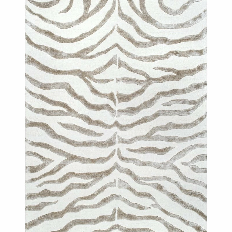 Best Pirce π NuLOOM Hand Tufted Plush Zebra Rug, 2'6"x10' π