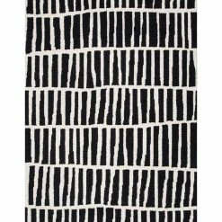 Cheapest 🛒 NuLOOM Irregular Parallel Bars Area Rug, Black, 2'6"x8' ⭐