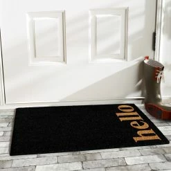 Best Pirce π₯° Calloway Mills Vertical Hello Doormat, Black/Natural, 24"x36" π―