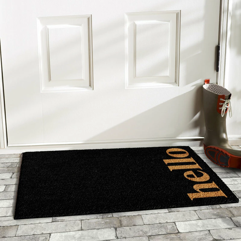 Best Pirce π₯° Calloway Mills Vertical Hello Doormat, Black/Natural, 24"x36" π―