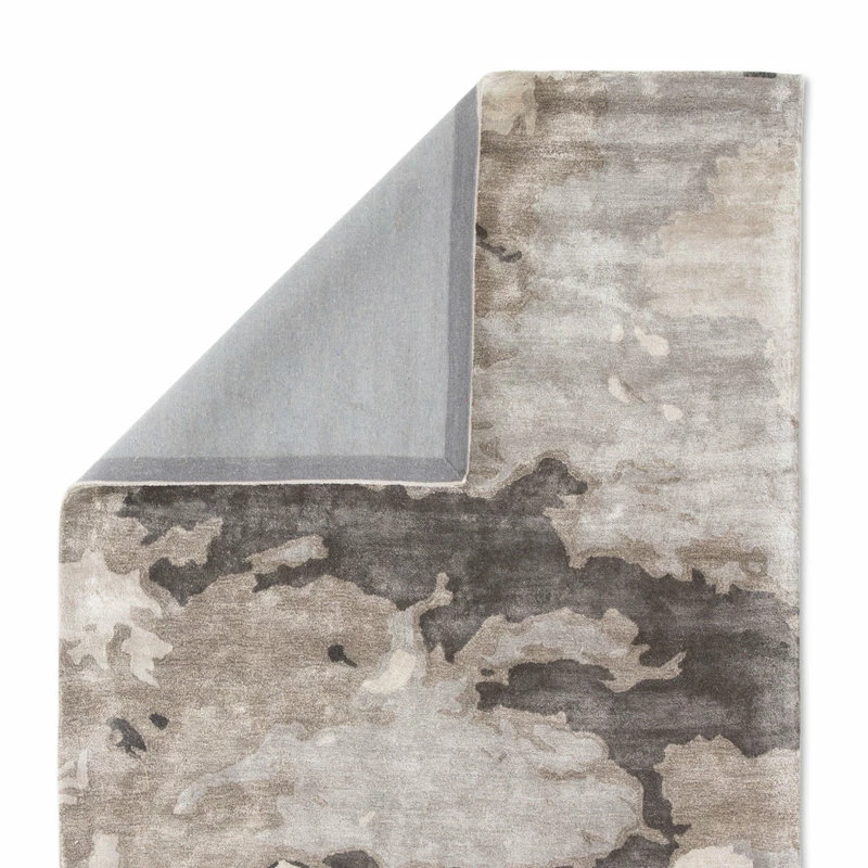 Cheapest βοΈ Jaipur Living Glacier Handmade Abstract Gray/Silver Area Rug, 2'6"x12' π - Image 5