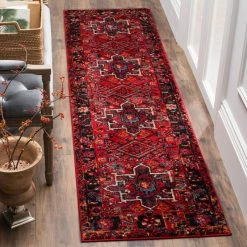 Cheap 😉 Safavieh Vintage Hamadan Collection VTH211 Rug, Red/Multi, 2'3" X 8' 😍
