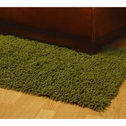 Outlet β€οΈ St Croix Moss Shagadelic Chenille Twist Rug, 2'6"x4'2" π