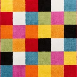 Brand new π Well Woven Star Bright Multi Area Rug, 5'x7' β