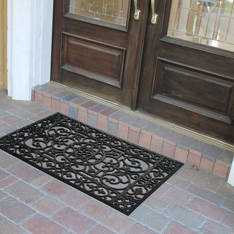 Buy π₯ A1 HOME COLLECTIONS LLC A1HC Modern Double & Single Indoor/Outdoor Door Mat, Rubber Grill 30"X48 Doormat β¨