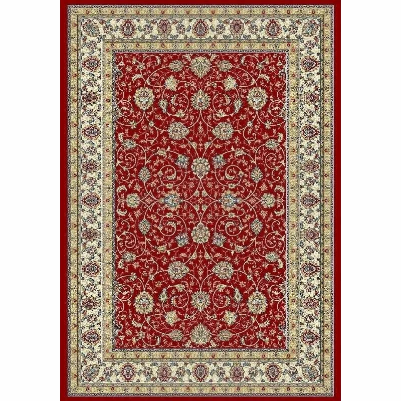 Best Pirce π Dynamic Ancient Stair Treads, Red/Border Color Ivory, 26"x9" Tread π - Image 2