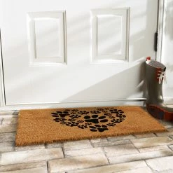 Coupon π Calloway Mills Heart Paws Doormat, 17"x29" π