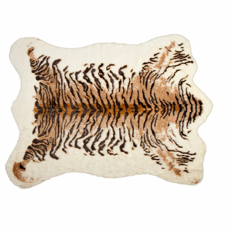 Hot Sale β LUXE FAUX FUR Faux Cowhide Rug, Tiger, 6'x7' π₯ - Image 3