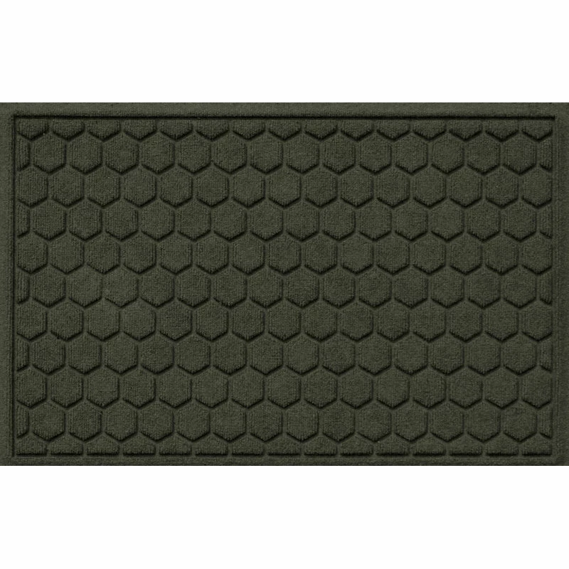 Wholesale π Bungalow Flooring Aqua Shield 2'x3' Honeycomb Doormat, Charcoal β€οΈ - Image 2