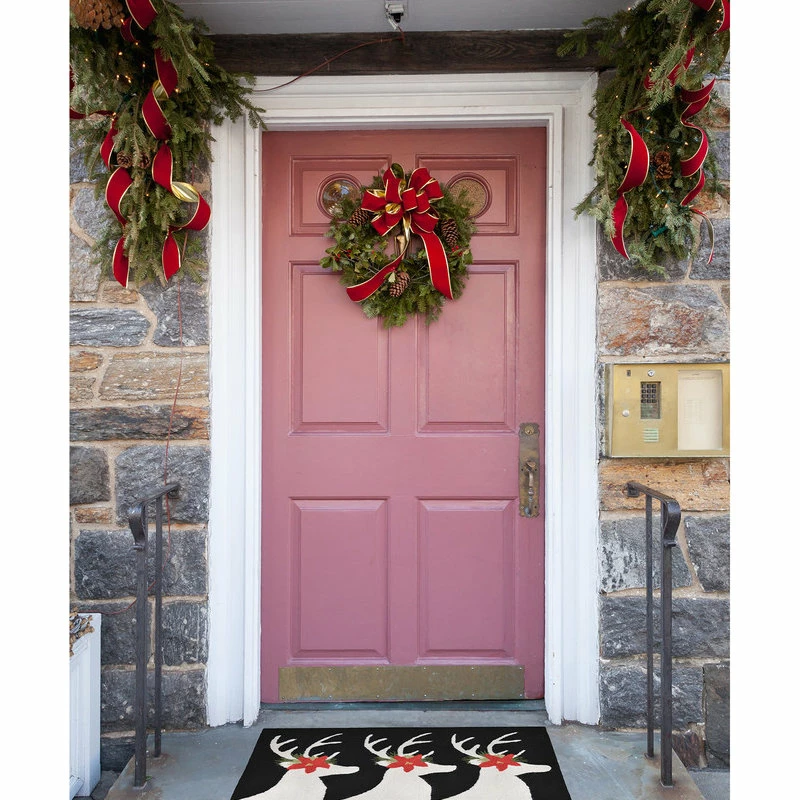 Coupon β Liora Manne Frontporch Reindeer Indoor/Outdoor Rug Black 2'x3' π - Image 5