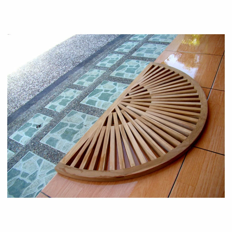 Discount π Teak Deals Mat, Teak Sun Burst Door Mat π - Image 5