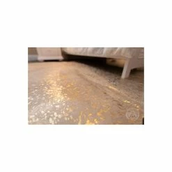 Wholesale 👍 Luxury Cowhides Brazilian Cowhide Rug, Metallic Gold On Off White, 6'x8' ❤️