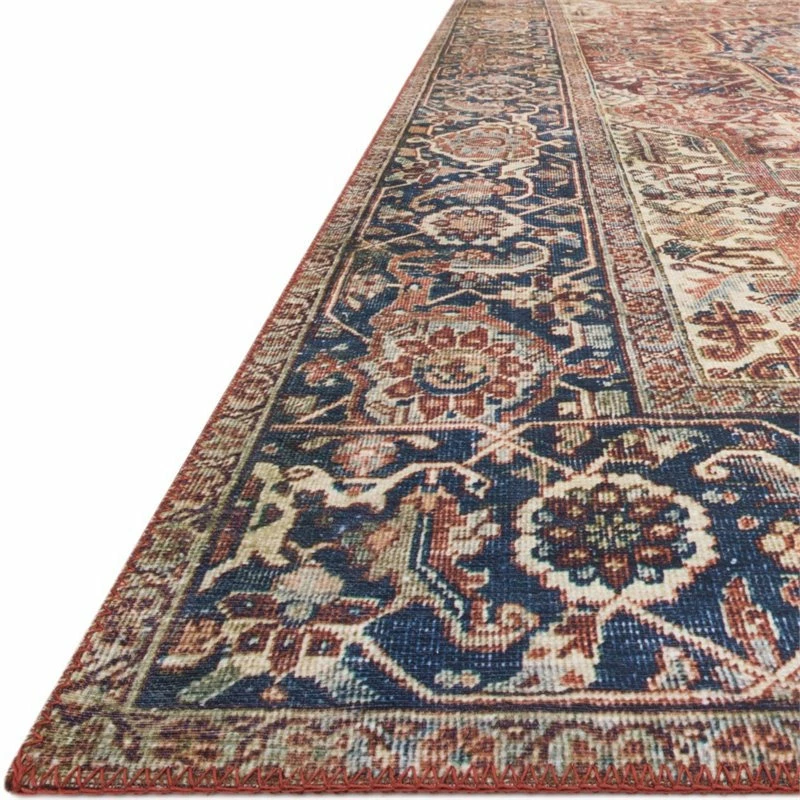 Cheap π Loloi Rugs Loloi II Layla 7'6" X 9'6" Rug In Red And Navy β¨ - Image 3