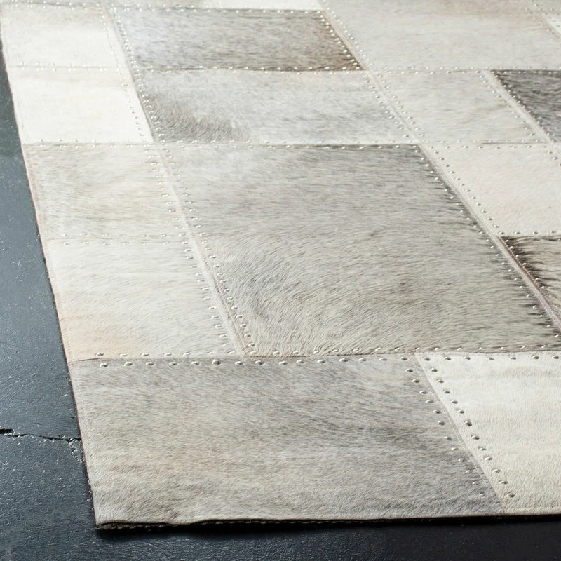 Outlet π― Safavieh Studio Leather Collection STL174 Rug, Grey, 2'3" X 7' β¨ - Image 3
