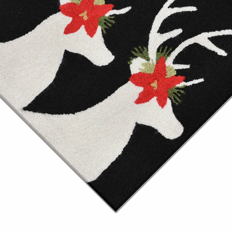 Coupon β Liora Manne Frontporch Reindeer Indoor/Outdoor Rug Black 2'x3' π - Image 9