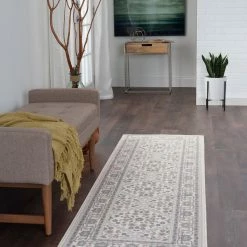 Promo π Tayse Rugs Beauregard Traditional Oriental Cream Runner Rug, 2'x7' π€©