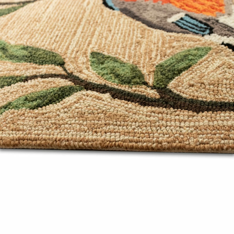 Best Sale π Liora Manne Ravella Birds On Branches Indoor/Outdoor Rug, Natural, 2'x3' β - Image 5