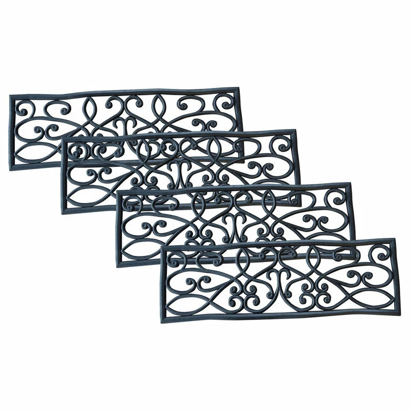 Best deal β Amerihome Rubber Scrollwork Stair Tread 4-Pack π₯ - Image 3
