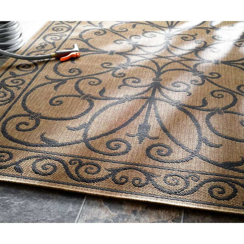 Top 10 ❤️ NuLOOM Indoor/Outdoor Krem Brown Rug, 5'11'x9' ❤️ - Image 2