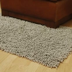 Deals ✨ St Croix Gray Shagadelic Chenille Twist Rug, 4'x6' 😀