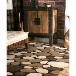 Best Pirce π NuLOOM Hand Tufted Wool Pebbles Geometric Area Rug, Natural, 2'6"x6' π§¨