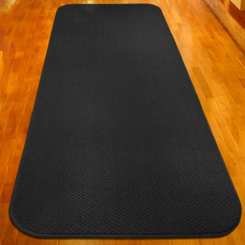 Best Sale β¨ House Home & More Skid-Resistant Carpet Runner Black, 27"x6' π₯° - Image 3