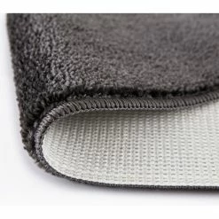 Outlet 🛒 Mod-Arte, Stair Treads, Rubber Back Non-Slip, Set Of 13, Size 8.5"x26", Charcoal ❤️