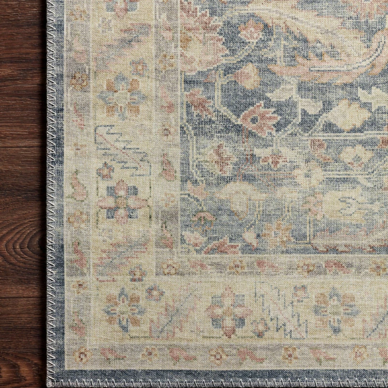 Best Sale π Loloi Rugs Loloi II Printed Hathaway Denim/Multi Area Rug, 2'6"x7'6" βοΈ - Image 4