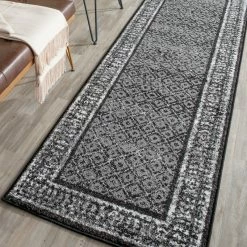 Cheap 🌟 Safavieh Adirondack Collection ADR110 Rug, Black/Silver, 2'6"x10' 😉