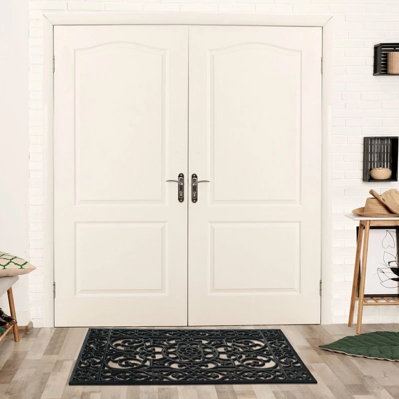 Buy π₯ A1 HOME COLLECTIONS LLC A1HC Modern Double & Single Indoor/Outdoor Door Mat, Rubber Grill 30"X48 Doormat β¨ - Image 7