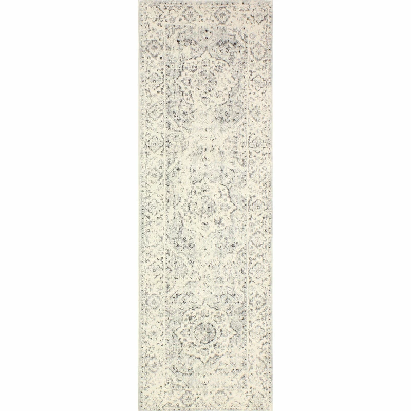 Promo β¨ Bashian Alberta Silver Area Rug, 2'6"x8' Runner π - Image 2