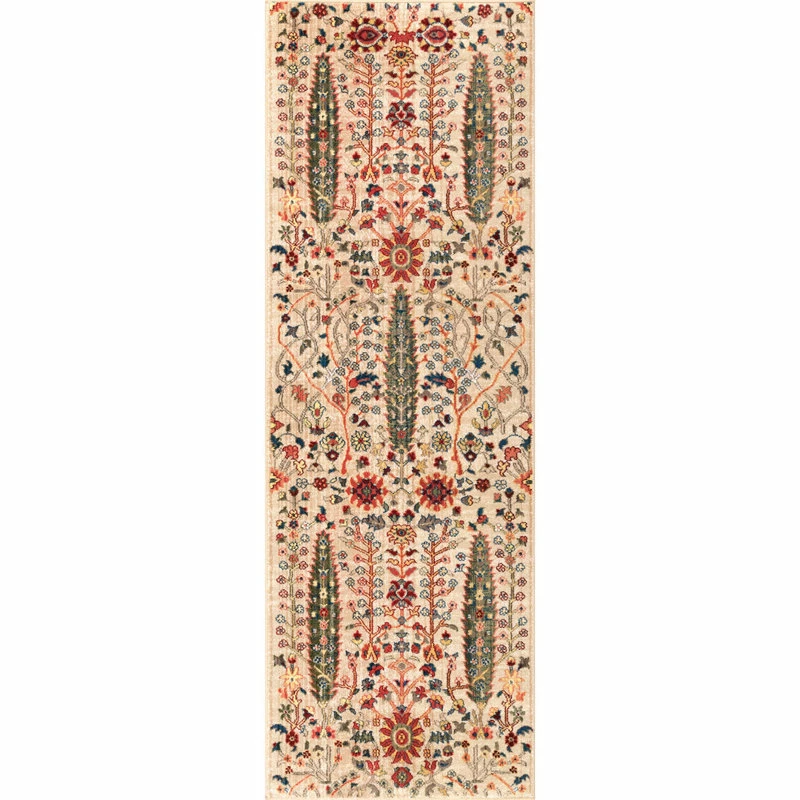 Discount π NuLOOM Vintage Fringe Rug, Olive, 2'8"x8' Runner π - Image 3
