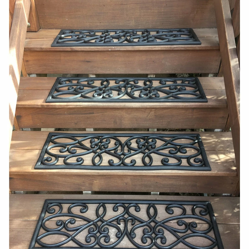 Best deal β Amerihome Rubber Scrollwork Stair Tread 4-Pack π₯ - Image 5