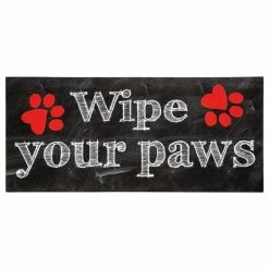 Outlet ⌛ Home & Garden Wipe Your Paws Insert Mat Rubber Decor 🦮 Dog Pet Door Step 431166 🤩