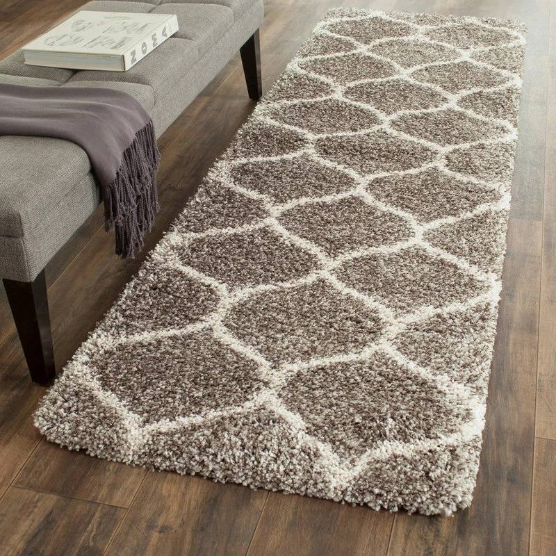 Promo β€οΈ Safavieh Hudson Shag SGH280B 2'3"x8' Gray, Ivory Rug π